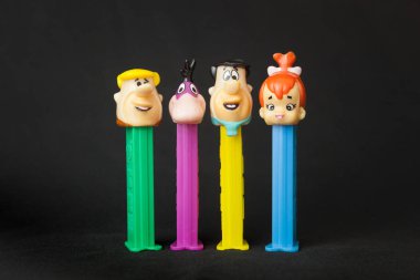 Renkli Vintage Pez Dispenser