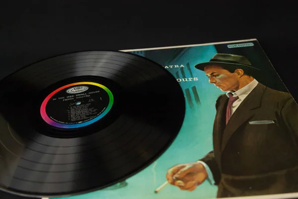 Frank Sinatra Album — Stock Photo, Image