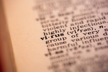 Sözlükte Virüs Kelimesi