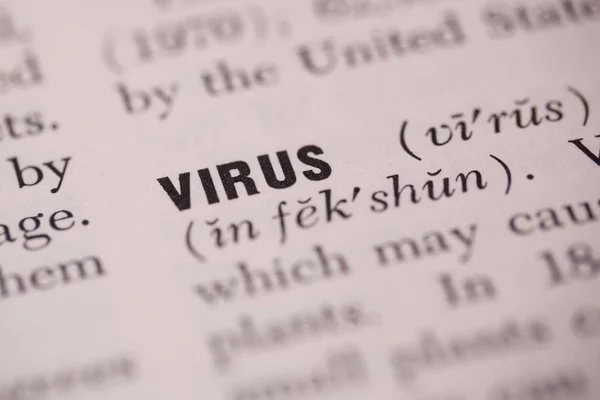 Ορισμός του ιού στην εγκυκλοπαίδεια — Φωτογραφία Αρχείου