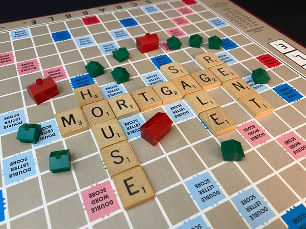 Emlak Sözcükleri Scrabble Döşemeleri
