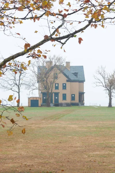 Fort Hancock Case durante l'autunno — Foto Stock