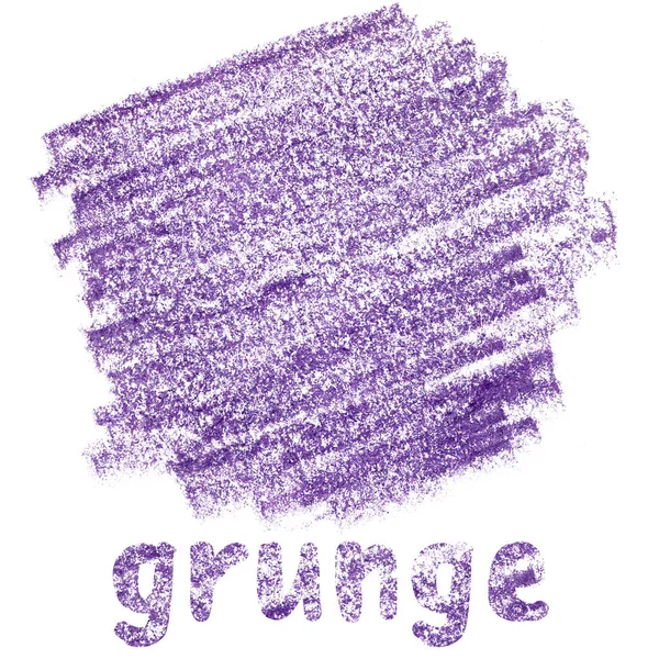 Purple stain in grunge style — Stock Photo, Image