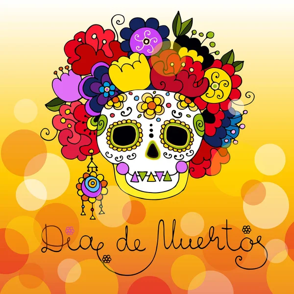 dia de muertos card