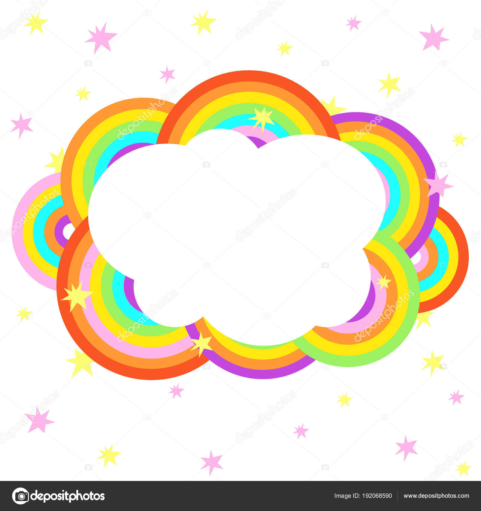 Featured image of post Cloud Rainbow Cartoon Images