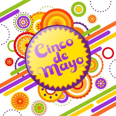 Cinco de Mayo abstract background