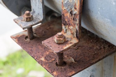 Kirli çelik kelepçe