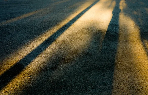 Σκιά του ηλιοβασιλέματος. — Φωτογραφία Αρχείου