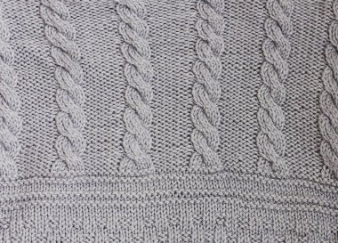 Gri örgü yün arka plan