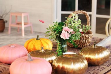 Yaratıcı Studio renkli kabaklar