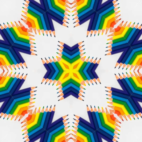 Patrón multicolor abstracto sin costuras — Foto de Stock