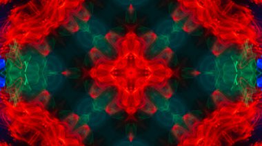 Soyut kaleydoskop arka plan. Güzel çok renkli doku. Farklı renk seçenekleri sunan benzersiz tasarım. Uzun pozlama vurdu.