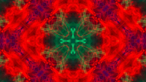 Abstract kaleidoscope background. Beautiful multicolor texture. Unique kaleidoscopic design. Long exposure shot. — Stock Photo, Image