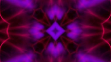 Soyut kaleydoskop arka plan. Güzel çok renkli doku. Benzersiz sürekli değişen tasarım duvar kağıdı. Uzun pozlama vurdu.