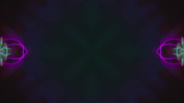 Soyut kaleydoskop arka plan. Güzel çok renkli doku. Benzersiz sürekli değişen tasarım duvar kağıdı. Uzun pozlama vurdu.