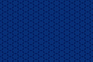 Mavi ve siyah desenli, arka plan çizgisi geometrik, modern stil dokusu. Moda 2020 klasik mavi renk. Tasarım için yerleşim