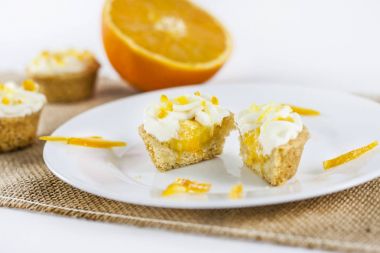 Mini turuncu lor tart