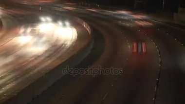 Los angeles 101 gece trafik