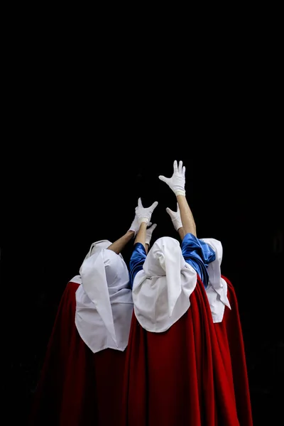 Pés Descalços Semana Santa — Fotografia de Stock