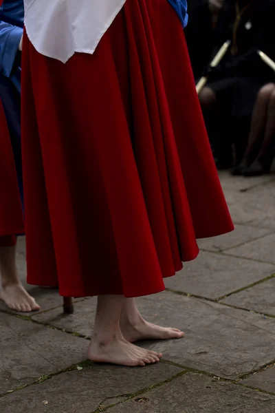 Procissão Semana Santa Astúrias — Fotografia de Stock