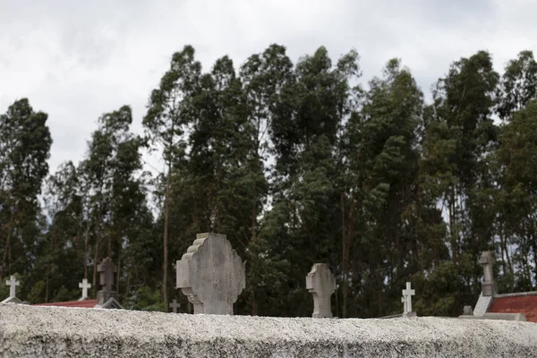 Cruz Cemitério — Fotografia de Stock