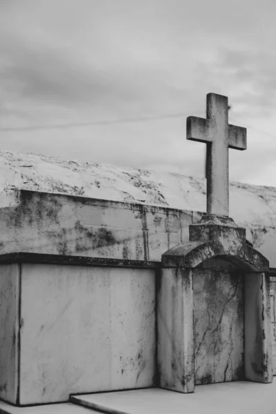 Croce Cimitero — Foto Stock