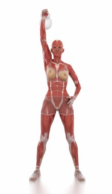 kettlebell ile egzersiz kadın