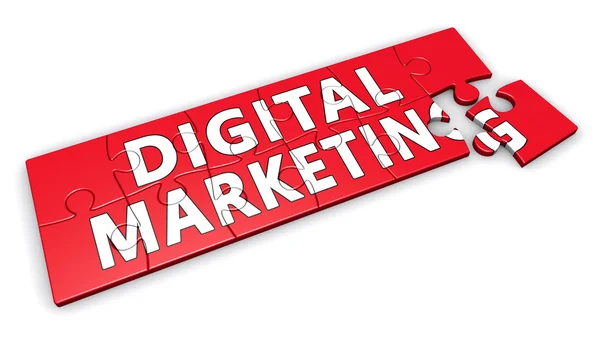 Ontwikkeling van de digitale Marketing — Stockfoto