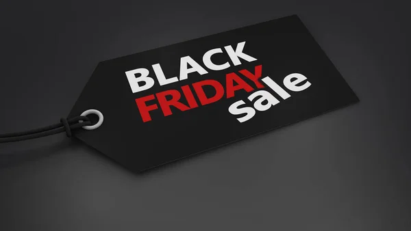 Black Friday Sale Tag — Stock Photo, Image