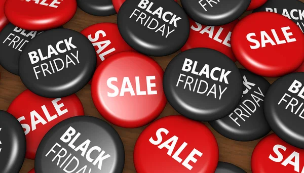 Black Friday Shopping — Stock Photo, Image