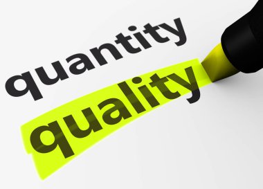 Kalite Miktar karşı