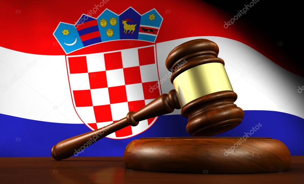 Croatia Law Legal System Concept
