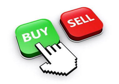 Satın almak veya satmak düğmesi