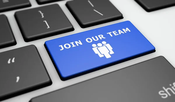 Join Our Team Online Recruitment Concept — Stock Photo, Image