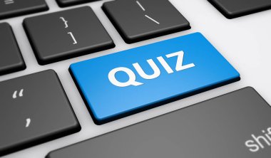 İşareti bilgisayar klavye quiz