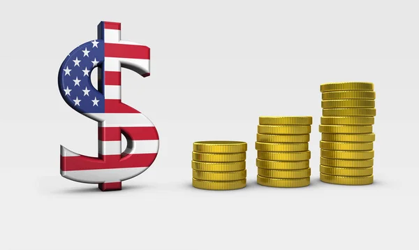 Verenigde Staten economie Concept — Stockfoto