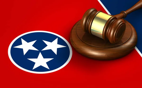 Tennessee Sistema giuridico e concetto di legge — Foto Stock