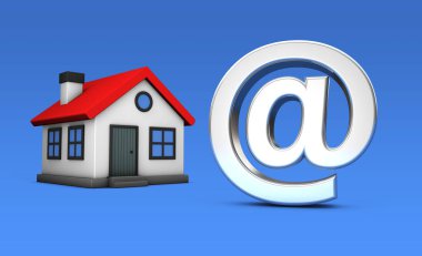Model ve sembol Online mülkiyet kavramı ev