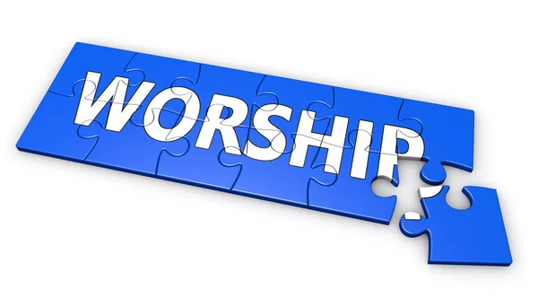 Worship Development Concept — Stock Photo, Image