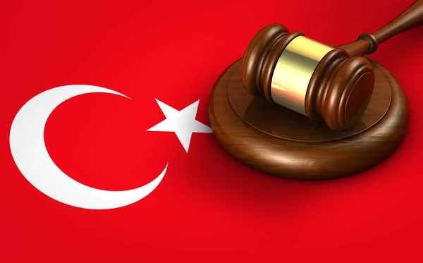 Turkey Legal System And Law Concept — Stock Photo, Image