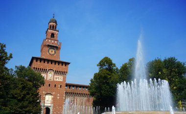 Milan Sforzesco Castle İtalya