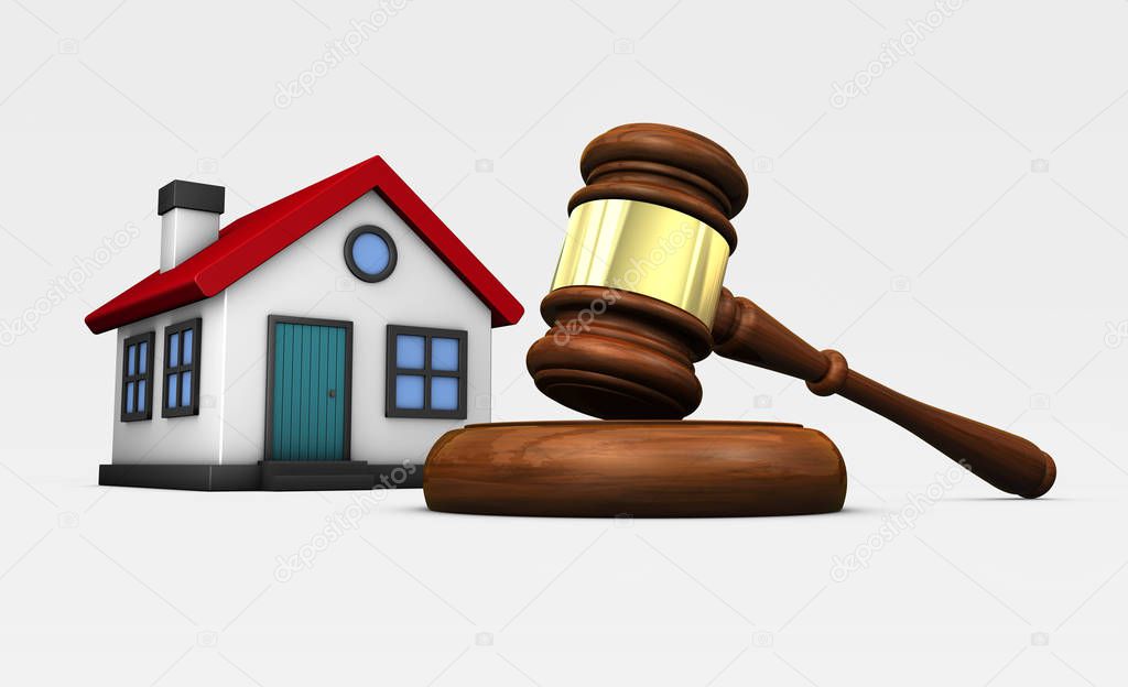 Property Auction Laws Concept