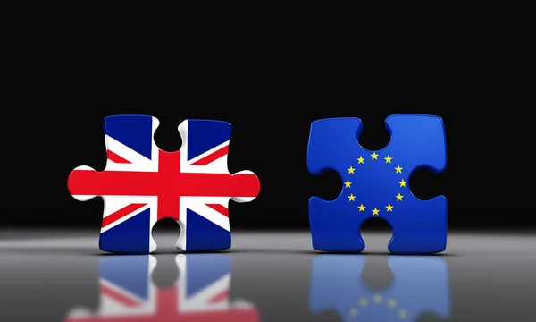 Brexit - Marea Britanie separată de Uniunea Europeană — Fotografie, imagine de stoc