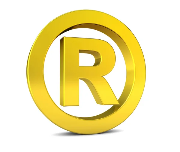 Business Registered Trademark Sign — Stock Photo, Image