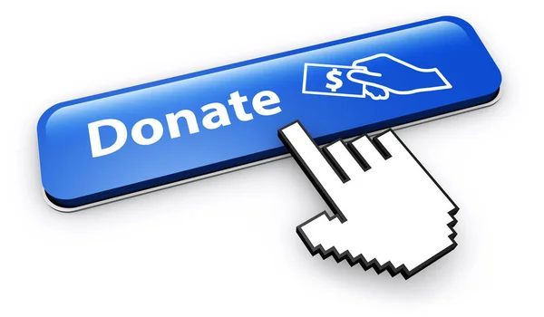 Donate Web Button — Stock Photo, Image