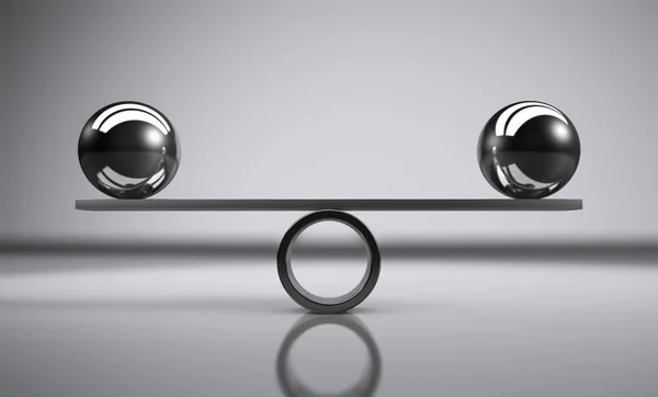 Balance Abstract Balls Concept — Stock Photo, Image