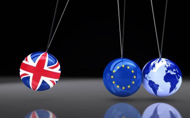 Brexit Global Business Effect Concept clipart
