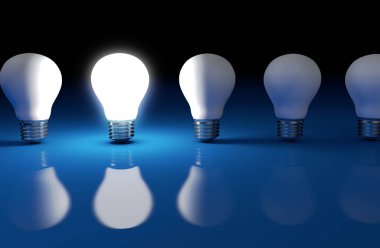 Parlak fikir yaratıcı iş çözümleri