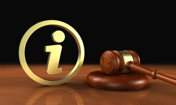 Law Info Concept — Stock Photo, Image