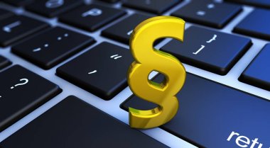 Bilgisayar klavye paragraf sembolü